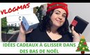 Vlogmas 16: Idées cadeaux à glisser dans des bas de Noël