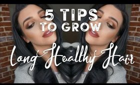 Five Tips On Growing Long Healthy Hair | QuinnFace