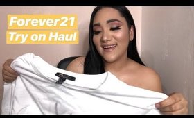 FOREVER21 TRY ON HAUL