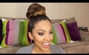 My SOCK BUN Hair Tutorial *Highly Requested*
