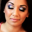 Party makeup on client Shaina 