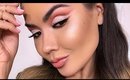 Peachy Cut Crease Full Face PROM LOOK | Maryam Maquillage