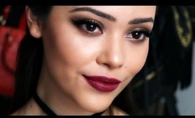 Maquillaje para otoño + Vivid Matte Liquid de Maybelline ||| Lilia Cortés