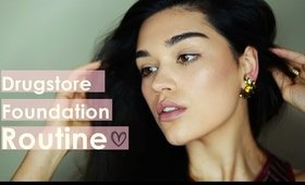 Drugstore Foundation Routine / Affordable Beauty Products that I Like