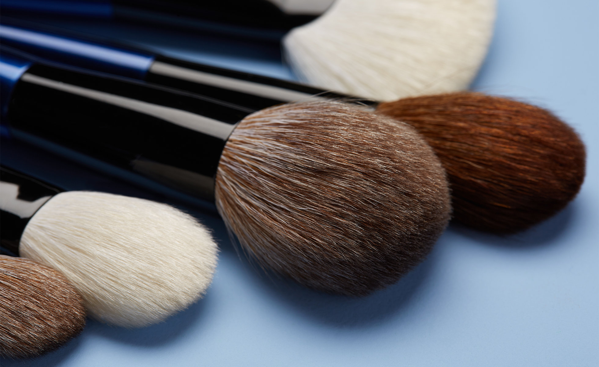 Can you use Cream and Liquid Makeup products with Natural Hair Brushes?