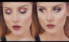 Make up Tutorial trucco occhi SMOKEY EYES marrone ft. NABLA Freedomination