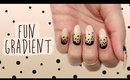 Easy Nails| Fun Gradient With Polka Dots ♡