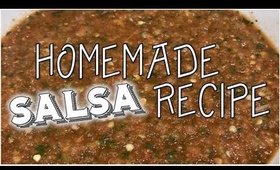 HOMEMADE SALSA RECIPE