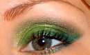 Easy green smokey eyes look by Make-upByMerel