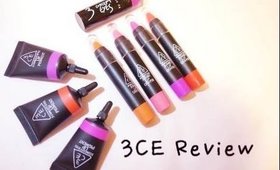 3 Concept Eyes (3CE) Review & Lip Swatches ♡