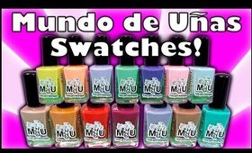 Mundo de Uñas ...SWATCHES & REVIEW ♥ Nail Stamping Polishes♥