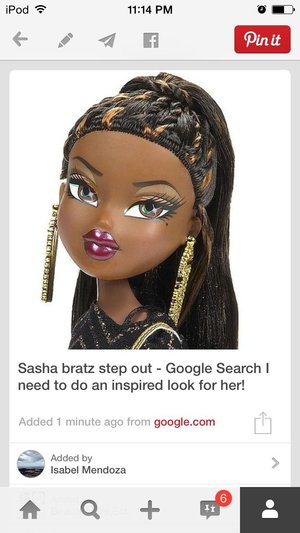 sasha bratz doll with braids