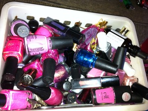 Yes I am obsessed with nail polishes I just find myself always looking for new colors to use.
