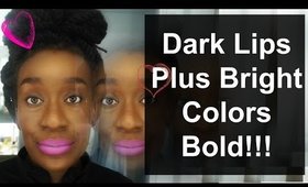 Simple Makeup Tutorial For Beginners- Ombre Lip w/ Bright Colors-NYX