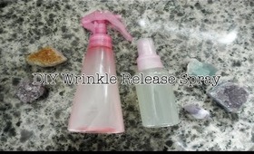 DIY Wrinkle Release Spray For Less Than A Dollar ♥