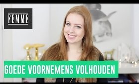Goede voornemens volhouden - FEMME