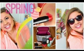 Spring Travel Makeup Bag Essentials!