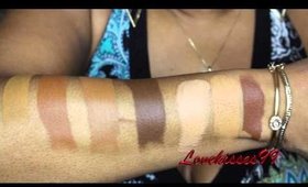 BlackOpal Stick Foundation Swatches!