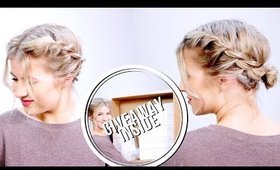 How To Style Short Hair Second Day Hairstyle | Milabu