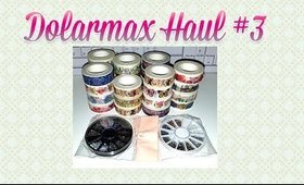 Dolarmax Haul #3 | Washi Haul! | PrettyThingsRock