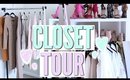 WALK-IN CLOSET TOUR! | Beautybygenecia