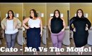 WHAT CATO LOOKS LIKE ON A PLUS SIZE BODY | ME VS. THE MODEL | PLUS SIZE TRY-ON HAUL