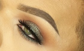 Blue Brown Smokey Eyes | 2 Lip Options