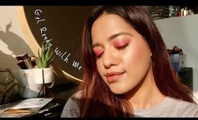 GET READY WITH ME | Nykaa Christmas Sale Haul 🎄