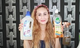 Productos de limpieza para el hogar sin TOXICOS