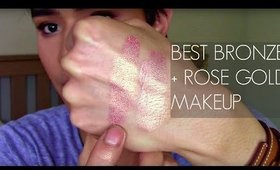 Best Bronze and Rose Gold Makeup | Color Story