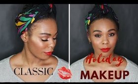 Classic Holiday Makeup Tutorial | BisolaSpice