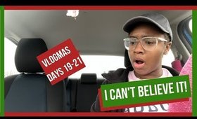 🎄Vlogmas Days 19-21 | An Unexpected Surprise!! 🎄 Tommie Marie