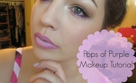 💜 Spring Makeup: Pop of Purple