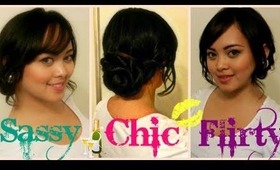 ♡Elegant Side Bun for Special Occasion (VERY Loong Hair)♡