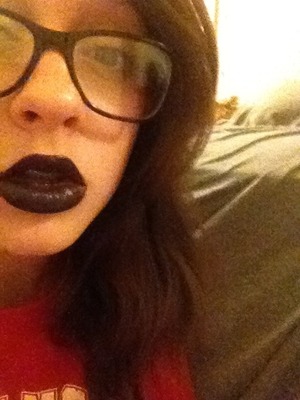 Wet N wild 919B I love dark lips id be a pretty bad ass goth 