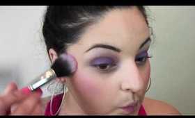 "Purple Rain" Makeup Tutorial (Maybelline Color Tattoo "Painted Purple")