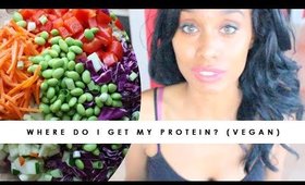 HOW I GET MY PROTEIN AS A VEGAN (HELPFUL)