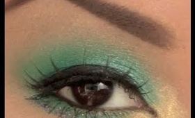 Green Goddess Makeup