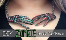 DIY Zombie Necklace Tutorial
