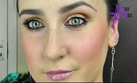 Golden Bronze Eye Makeup