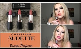 Christian Audette x Beauty Professor Lipstick Bundle | Lip Swatches & Thoughts