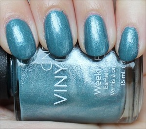 See my in-depth review & more swatches here: http://www.swatchandlearn.com/cnd-vinylux-daring-escape-swatches-review/
