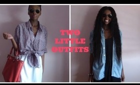 [FASHION/MODE] Deux tenues dété (Juillet) . Two little summer outfits (July 2013)