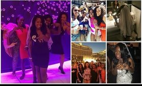 Bride TURN UP !  - My Las Vegas Bachelorette Party Vlog