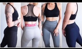 WORKOUT LEGGINGS TRY-ON | MY FAVES 😍