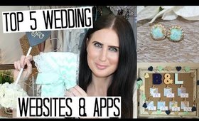 Top 5 Wedding Websites & Apps for Decor, Gifts & Bridesmaids