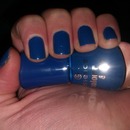 Blue nails