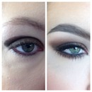 Why you should always fill in the eyebrows and blend that shadow!