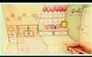 How I Draw A Girly Bedroom ♡ | Speed drawing