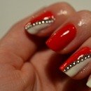 Red With Diamonds